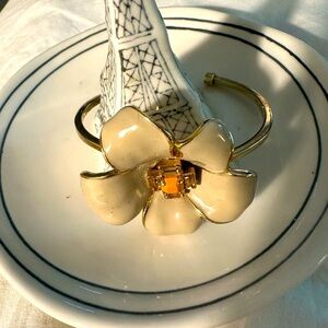 Vintage enamel Marc Jacobs flower bracelet